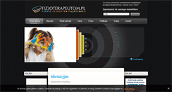 Desktop Screenshot of fizjoterapeutom.pl